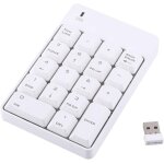 Clavier numrique usb, pav fil mini externe 18touches ordinateur bureau numpad ultra mince rcepteur ...