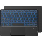 Clavier avec pav tactile, clavier sans fil bluetooth 10 pouces avec rtroclairage, [azerty] clavier ...