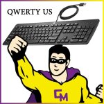 Clavier pc qwerty us usb hp kbar211 803181 - 001 803823 - 001 104 touches noir neuf Clavier pc qwerty us usb hp kbar211 803181 - 001 803823 - 001 104 touches noir neuf