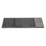 Clavier pliable bluetooth sans fil ultra - mince, 63 touches, type c, charge rapide, claviers silencieux, ... Clavier pliable bluetooth sans fil ultra - mince, 63 touches, type c, charge rapide, claviers silencieux, ...