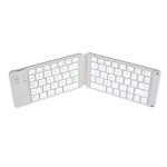 Clavier pliable sans fil bluetooth, portable, avec pav� tactile, compatible avec windows, android et ...