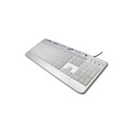 Clavier revoltec lumineux lightboard xl 2 argent