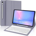 Clavier pour samsung galaxy tab s10 fe + / s10 fe plus 2025 13. 1 , azerty fran�ais clavier bluetooth ...