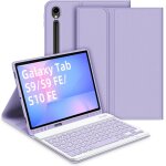 Clavier pour samsung galaxy tab s9 11 / tab s9 fe 10. 9 2023 - espagnol, violet Clavier pour samsung galaxy tab s9 11 / tab s9 fe 10. 9 2023 - espagnol, violet