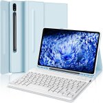 Clavier pour samsung tab s9 fe / s10 fe 10. 9 , clavier italien, bluetooth amovible avec clavier pour ...
