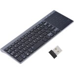 Clavier sans fil 2. 4ghz, mini clavier de poche avec pav? tactile sensible 1200 dpi, clavier sans fil, ... Clavier sans fil 2. 4ghz, mini clavier de poche avec pav? tactile sensible 1200 dpi, clavier sans fil, ...
