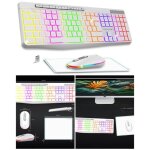 Clavier sans fil - r - type - azerty - rgb - ipx4 - souris 1600dpi
