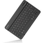 Clavier sans fil bluetooth 10 pouces, [azerty franais] clavier lger fin keyboard pour ipad, android ...