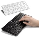 Clavier sans fil bluetooth 3. 0 ultra - fin, pour apple ipad / iphone series / mac book / t�l�phones ...