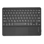 Clavier sans fil bluetooth 83xc, compatible avec pav� tactile, usb, rechargeable, multi - touch int�gr�, ...