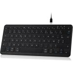 Clavier sans fil bluetooth, mini clavier azerty français, clavier léger silencieux, rechargeable usb ... Clavier sans fil bluetooth, mini clavier azerty français, clavier léger silencieux, rechargeable usb ...
