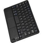 Clavier sans fil bluetooth, mini - clavier ultra - fin avec pavé tactile pour windows / android, pc / ... Clavier sans fil bluetooth, mini - clavier ultra - fin avec pavé tactile pour windows / android, pc / ...