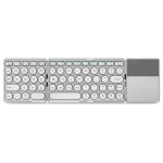 Clavier sans fil bluetooth pliable, rechargeable, avec pav tactile, pour tablette, ordinateur portable, ...
