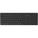 Clavier sans fil bluetooth qwerty(version anglaise) avec grande taille touchpad, ultra - fin clavier ...