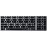 Clavier sans fil bluetooth slim rétroéclairé, qwertz allemand, multi - appareils, clavier lumineux pour ... Clavier sans fil bluetooth slim rétroéclairé, qwertz allemand, multi - appareils, clavier lumineux pour ...