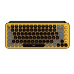 Clavier - sans fil - logitech - pop keys - mécanique - touche emoji - azerty - jaune Clavier - sans fil - logitech - pop keys - mécanique - touche emoji - azerty - jaune