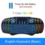Clavier sans fil portable, 2, 4 ghz, i8, version pour le russe, l'anglais, l'hébreu, pavé tactile air ... Clavier sans fil portable, 2, 4 ghz, i8, version pour le russe, l'anglais, l'hébreu, pavé tactile air ...