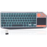 Clavier sans fil rtro - eclair multi - dispositifs avec pav tactile - bluetooth et 2. 4ghz usb pour ...