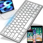 Clavier sans fil, saisie naturelle, connexion 2, 4 ghz, clavier sans fil, mini clavier qwerty, compact, ... Clavier sans fil, saisie naturelle, connexion 2, 4 ghz, clavier sans fil, mini clavier qwerty, compact, ...