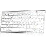 Clavier sans fil silencieux, bluetooth et 2, 4g récepteur usb, clavier sans fil azerty mini slim compacte ... Clavier sans fil silencieux, bluetooth et 2, 4g récepteur usb, clavier sans fil azerty mini slim compacte ...