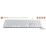 Clavier sans fil - touches plates - mobility lab - kmp2000w - azerty - fr - multi - connexions - blanc ...
