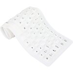 Clavier en silicone �tanche, clavier flexible pliable, clavier de jeu usb muet mince, 85 touches, clavier ...