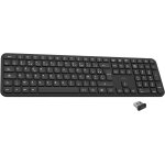Clavier slim sans - fil, r?cepteur 2. 4 ghz, extra - fin, clavier fran?ais azerty, conception minimaliste, ...
