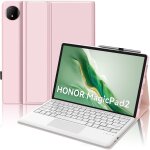 Clavier avec trackpad pour honor magic pad 2 12. 3 , azerty fran�ais clavier bluetooth magn�tique d�tachable ...