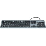 Clavier usb ck - 400 lumineux clavier filaire noir qwertz de Clavier usb ck - 400 lumineux clavier filaire noir qwertz de