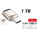 Cl usb 1000go otg usb3. 0, usb - c 2 en 1 flash compatible windows, ios, androd