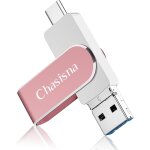 Cl usb 128 go pour phone compatible otg android / pad / m a c / pc, cle usb pour phone stockage externe ...