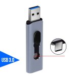 Clé usb 128 otg 2 en 1 de type c, support à mémoire de 32 go 64 go 256 go 3. 0 go, lecteur flash pour ... Clé usb 128 otg 2 en 1 de type c, support à mémoire de 32 go 64 go 256 go 3. 0 go, lecteur flash pour ...