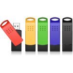 Cl� usb 16 go 5 pi�ces pivotant cl� usb 2. 0 m�moire stick stockage mixte couleur pour stockage de donn�es ...