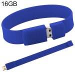 Cl� usb 16gb - bracelet en silicone, usb 2. 0 -