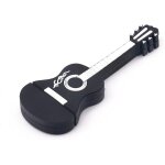 Clé usb 2. 0 32 go en forme de guitare mignonne de dessin animé pour stockage de données (noir) Clé usb 2. 0 32 go en forme de guitare mignonne de dessin animé pour stockage de données (noir)