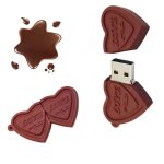 Cl usb 2. 0 32gb en forme de coeur - creative chocolate design by