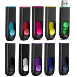 Cl usb 2. 0 32go lot de 10 usb flash drive rtractable mmoire stick stockage donnes pendrive, cl ...