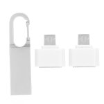 Cle usb 2. 0 a boucle de suspension, cle usb hs132 avec adaptateur otg 8 go