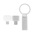 Cle usb 2. 0 a boucle de suspension, cle usb hs220 avec adaptateur otg, 2 go