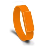 Cl� usb 2. 0 bracelet 16gb - bracelet mode u disk, orange orange