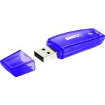 Cl usb - 2. 0 - srie runners - c410 color mix - 8 go - transparente violette avec capuchon