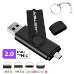 Cl usb 2 en 1, 128 go type - c, 64 go, porte - cls cadeau, 32 go, h2testw, cl mmoire 4g, 2g, 1 go, ...