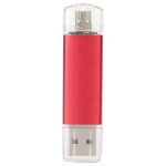 Cl� usb 2 en 1 otg u disk memory stick pen stockage de donn�es haute capacit� rouge8 go