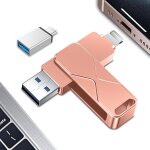 Cl usb 256 go pour iphone, mfi certified lightning mmoire externe pen drive stylo usb 3 en 1 pour iphone, ...