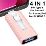 Clé usb 3. 0 512g 256g 2t 1 to pour iphone avec interface iphone 4 en 1 clé usb type micro pour iphone7 ... Clé usb 3. 0 512g 256g 2t 1 to pour iphone avec interface iphone 4 en 1 clé usb type micro pour iphone7 ...