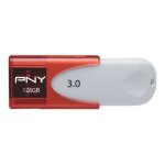 Cle usb 3. 0 pny attach� 4 128go rouge blanc