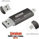 Cl� usb 32 go 2 en 1 micro usb drive pour android smartphones tablette pcs 100 % r�el 2. 0