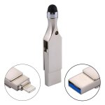 Cl usb 32gb avec stylet - compatible avec iphone, ipad, android et pc -