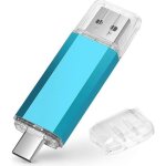 Cl� usb 64 go type c clef usb 64go 2 en 1 otg flash drive pendrive cle usb 64 gb pour samsung huawei ...