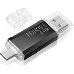 Cle usb 64 go, otg cl� usb c 64 go mini clef usb 64go 2 en 1 type c pen drive 64gb pour huawei, xiaomi, ...